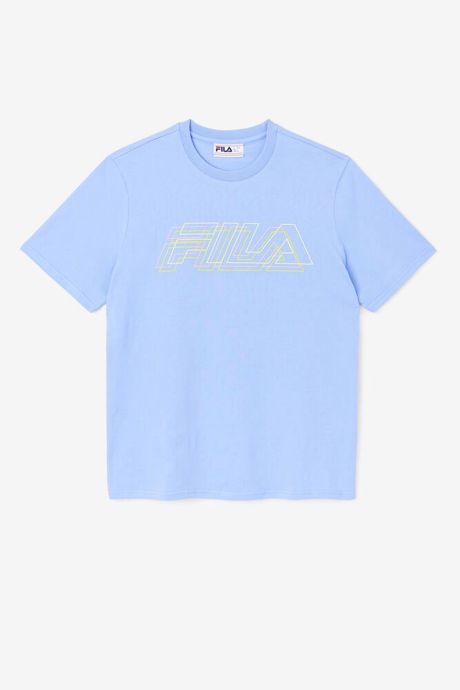 Fila Lakosa T-Shirt Blue - Mens - 37590HOXR